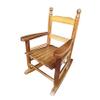 Goujxcy Kids' Rocking Chairs, Childrens Rocking Chair, Wooden Classic Rocker Chair Indoor Outdoor for Youth/Childs/Childrens Porch Rocker Chair for Living Room,Bedroom,Balconies, Porches (Brown2) view 1
