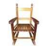 Goujxcy Kids' Rocking Chairs, Childrens Rocking Chair, Wooden Classic Rocker Chair Indoor Outdoor for Youth/Childs/Childrens Porch Rocker Chair for Living Room,Bedroom,Balconies, Porches (Brown2) view 4