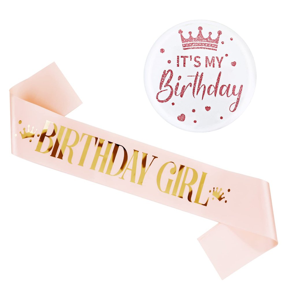 Grevosea Birthday Decorations Set - Perfect for Girl's Birthdays