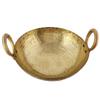 4 litre Pure Brass Hammered Kadai | Pital Kadhai | Heavy Weight Wok with Handle for Daily Use Wedding Gift By Tradebulk view 2