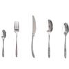 30 Piece Silverware Set for 6 Durable 18/10 Stainless Steel Flatware Sets Kitchen Cutlery Utensil Include Knife Fork Spoon Dessert Spoon Coffee Spoon view 1
