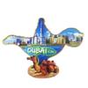 3D Landmark Dubai U.A.E Fridge Magnet Souvenir Gift,Resin Handmade Dubai Refrigerator Magnet Home & Kitchen Decoration Collection view 1
