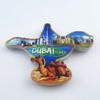 3D Landmark Dubai U.A.E Fridge Magnet Souvenir Gift,Resin Handmade Dubai Refrigerator Magnet Home & Kitchen Decoration Collection view 2