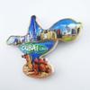 3D Landmark Dubai U.A.E Fridge Magnet Souvenir Gift,Resin Handmade Dubai Refrigerator Magnet Home & Kitchen Decoration Collection view 4