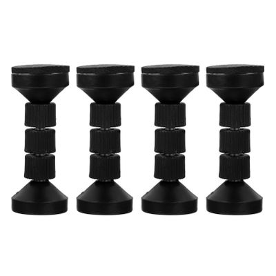DECHOUS 4pcs Adjustable Bed Frame Stabilizer -Shake Tool for Headboard Furniture Reduces Noise and Protects Walls Sturdy and Practical Design Fits Beds Sofas Dressers and More