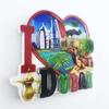 3D Dubai United Arab Emirates Fridge Magnet Souvenir Gift,Resin Handmade Dubai Refrigerator Magnet Home & Kitchen Decoration Collection view 3