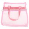 DOITOOL Travel Toiletry Bag Mesh Beach Bag Portable Toiletry Pouch Mesh Design view 1