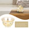 Zerodeko Buddhist Water Offering Bowl Alloy Meditation Cup Lightweight Design for Rituals Finish for Home Temple Use view 2