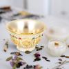 Zerodeko Buddhist Water Offering Bowl Alloy Meditation Cup Lightweight Design for Rituals Finish for Home Temple Use view 4