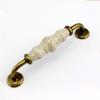 AVRYN Vintage Pull Handles,Hardware Knob,Furniture Handles,96mm Crack Ceramic Kitchen Cabinet Pulls Handles Pulls Knobs 3.78inches,HoleSpacing:96mm(3.78inches) (Size : HoleSpacing:128mm(5inches)) view 1