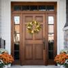 Hydrangeas and Pip Berry Clusters Floral Artificial Fall Harvest Wreath - 28" view 3