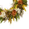 Hydrangeas and Pip Berry Clusters Floral Artificial Fall Harvest Wreath - 28" view 4