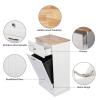 Betterhood Tilt Out Trash Cabinet 10 Gallon Wooden Free Standing Laundry Sorter Cabine,Recycling Cabine with Hideaway Drawer,Tilt Out Trash Cabinet Can Bin Kitchen view 4