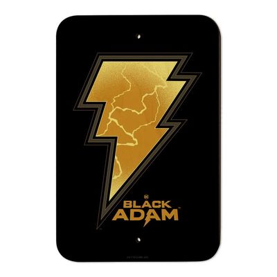 GRAPHICS & MORE Black Adam Lightning Logo Home Business Office Sign