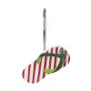 Avanti Linens - Shower Curtain Hooks, Holiday Bathroom Accessories, Set of 12 (Flamingo Jingle Collection) view 2