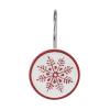 Avanti Linens - Shower Curtain Hooks, Holiday Bathroom Decor, Set of 12 (Sparkle Collection) view 2