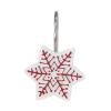 Avanti Linens - Shower Curtain Hooks, Holiday Bathroom Decor, Set of 12 (Sparkle Collection) view 3