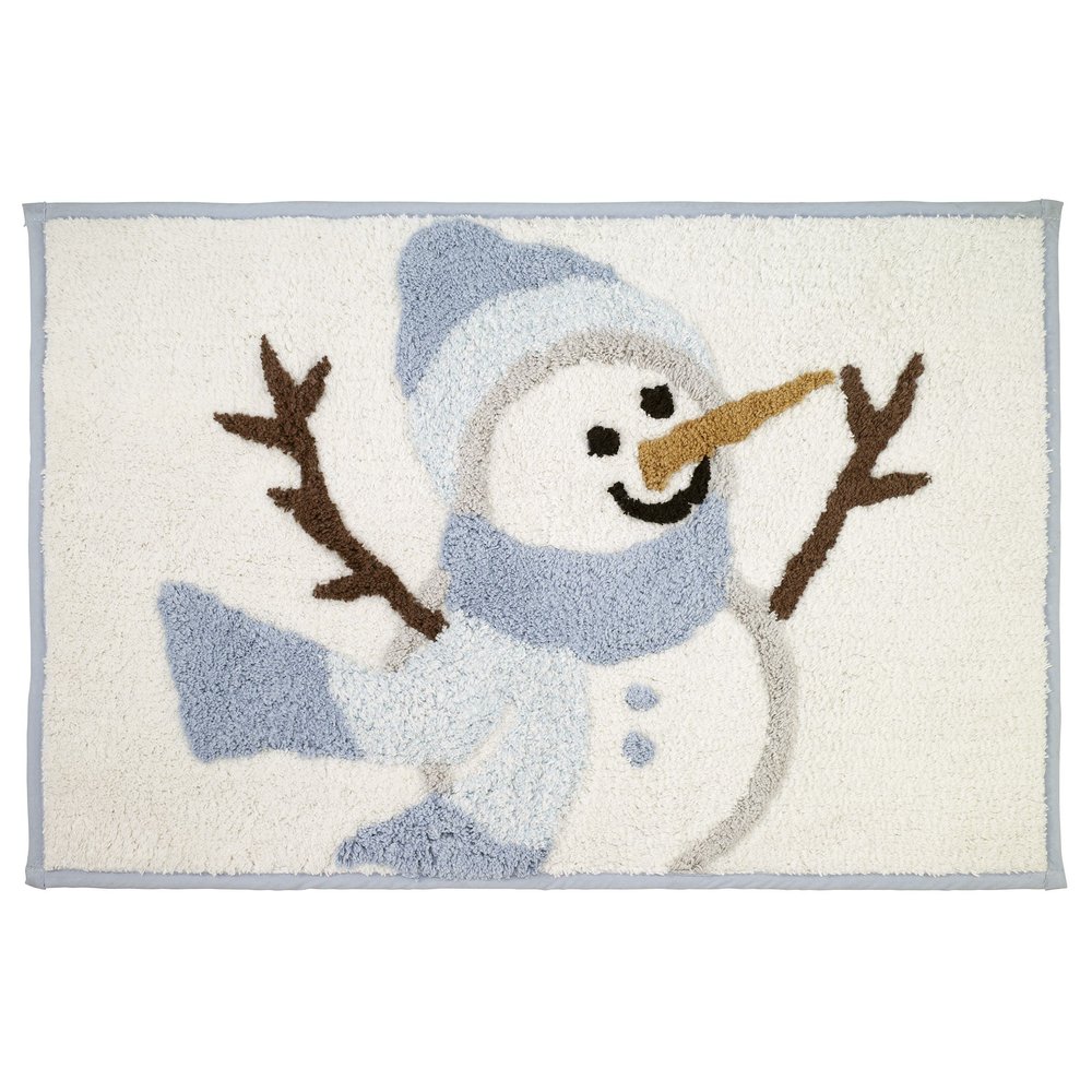 Avanti Linens - Bath Mat, Cotton Bath Rug, Holiday Bathroom Decor (Frosty Friends Collection)