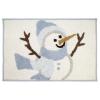 Avanti Linens - Bath Mat, Cotton Bath Rug, Holiday Bathroom Decor (Frosty Friends Collection) view 1