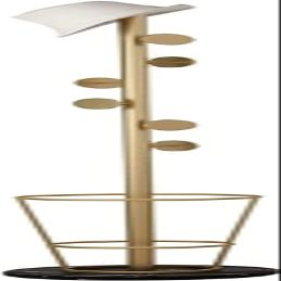 YQBUER Organizer Rack Coat Rack Household Floor-Standing Metal Hanger Bedroom Living Room Corridor Entry Corner Coat Stand Umbrella Rack Bag Rack Hat and Umbrella Rack (Color : A)
