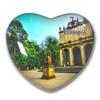 Ethiopia Addis Ababa Holy Trinity Cathedral Fridge Magnets Sticker Kitchen Refrigerator Decoration Magnet Gift Heart Shape view 1