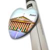 France Paris Pantheon Fridge Magnets Sticker Kitchen Refrigerator Decoration Magnet Gift Heart Shape view 2