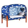 ANC POP Bed Tent Twin Bed Canopy Tents Portable Dream Tent for Adult Indoor Sleeping Tents with 2 Doors Breathable Private Space, Cloud view 1