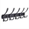YQBUER Wall Mounted Coat Rack Heavy Duty 5 Tri Hooks Metal Wall Han view 1