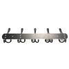 YQBUER Wall Mounted Coat Rack Heavy Duty 5 Tri Hooks Metal Wall Han view 4
