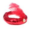 Sultan Hat Gold Headachehat Halloween King Turban Sultan Gold Turban Prince with Men Costume Headpiece Golden Prince Kids Hijab Man Egypt Arab view 1