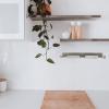 1pc Pizza Stand Metal Utensil Storage Rack Sundries Organizer Kitchen Utensil - Mounted Rack Shelf Organizer Rack Storage Basket Stainless Steel No Punching Container view 2
