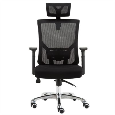 Lounge Chair Ergonomic Office Chair with Adjustable Headrest and Arm Back Desk Chair, Lumbar Support, Strainer, Thick Seat Cushion, Swivel Chair Bedroom Chair (Color : A)