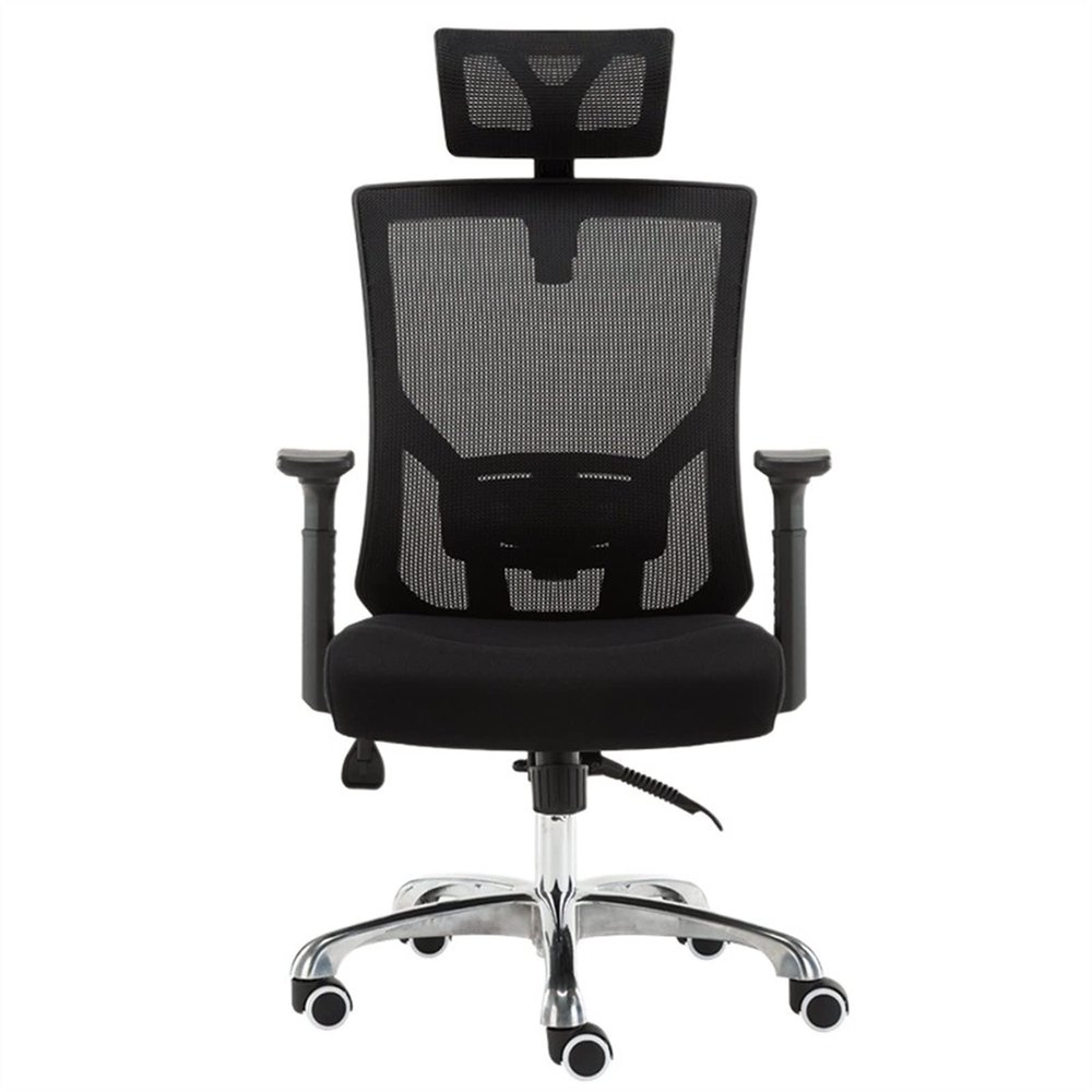 Lounge Chair Ergonomic Office Chair with Adjustable Headrest and Arm Back Desk Chair, Lumbar Support, Strainer, Thick Seat Cushion, Swivel Chair Bedroom Chair (Color : A)
