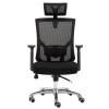 Lounge Chair Ergonomic Office Chair with Adjustable Headrest and Arm Back Desk Chair, Lumbar Support, Strainer, Thick Seat Cushion, Swivel Chair Bedroom Chair (Color : A) view 1