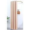 LXHONG Fitting Room Curtain Metal Rod of Clothing Store Changing Room Curtain Track Curtain U-Shaped Ring Shelf (Color : Gold, Size : 100x100cm) view 3