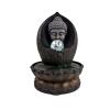 Indoor Tabletop Fountains Indoor Running Water Fountains Handmade Buddha Statue Desktop Waterfall Fountain Office Feng Shui Fortune Ornaments Home Decor Decoration Meditation Fountain view 1