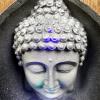 Indoor Tabletop Fountains Indoor Running Water Fountains Handmade Buddha Statue Desktop Waterfall Fountain Office Feng Shui Fortune Ornaments Home Decor Decoration Meditation Fountain view 4