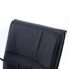 Lounge Chair Home Classic Leather Office Desk Hotel with Metal Frame, High Back Ergonomic Desk Chair and Arms Bedroom Chair (Color : Black) view 4
