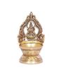 Brass Laxmi Aarti Diya for Puja Diya & Temple Home Decor Office Pack of 1 view 1