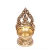 Brass Laxmi Aarti Diya for Puja Diya & Temple Home Decor Office Pack of 1 view 2
