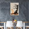 ZBIN Winds of Autumn Wall Art Owl Fallen Leaves Canvas Print Posters Home Decor Painting Pictures Living Room Bedroom Decorative Poster 12x18inch Frameless view 4