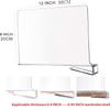 ACEVER Shelf Divider Acrylic Separator for Closet Organizer in Bedroom, Back to School Classroom, Kitchen, Library and Office view 2