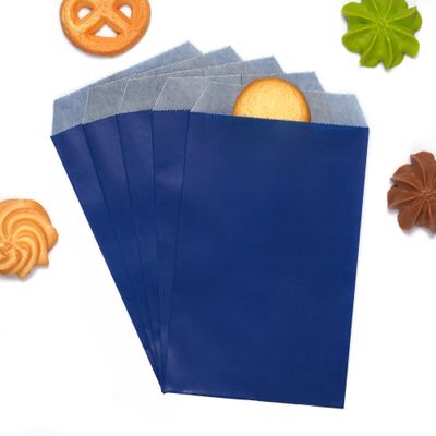 Quotidian Blueberry Flat Medium Glassine Paper Bags Envelope 4" x 6" (10 x 15.2cm) Pack of 100 - Candy Journals Crafting Projects Invitations Snacks