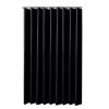 Large Black Shower Curtain Waterproof Fabric Shower Curtains Washable Bathroom Bath Curtain with 12 Hooks Bathtub Decor 94x76in-240x193cm/WxL view 1