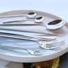 16 Piece Silverware Set for 4 Stainless Steel Cutlery Sets Kitchen Flatware Utensil Include Knife Fork Spoon Teaspoon Mirror Polished Dishwasher Safe view 2
