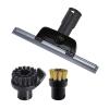 LANGshaw Compatible for Karcher SC2 SC3 SC4 SC5 CTK10 CTK20 Window Nozzle Scraper Round Brush for Steam Cleaner Mirrors,Clean Slit Moisture Leisurely (Color : Black) view 1