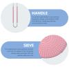1pc Silicone Grease Separator Grease Splatter Kitchen Splatter Iron Skillet Lid Deep Fryer Sieve Oil Cover Oil Cooking Cover Skillet Lid Splatter Cover Oil Splash Oil Net Silicone view 4