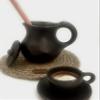 Chocolate or Water Pitcher Carafe 2.5 Liters Black Clay 100% Handcraft Unglazed Made in Colombia Enhance Food Flavor Ancestral Cousine view 4