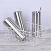 12 Pack 20 Oz Straight Skinny Tumblers,Individually Gift Boxed Stainless Steel Slim Skinny Tumbler Set Bulk, 20 Oz Insulated Slim Thin Travel Tumbler Cup for Diy, Silver view 2