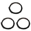 BESTOYARD 3pcs Halloween Black Vine Ring Halloween Home Decor Halloween Garland Black Frames Artificial Garland Window Holiday Grapevine Wreathes DIY Wreath Making Frame DIY Garland Ring view 1